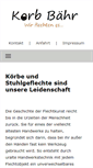 Mobile Screenshot of michaelbaehr.de